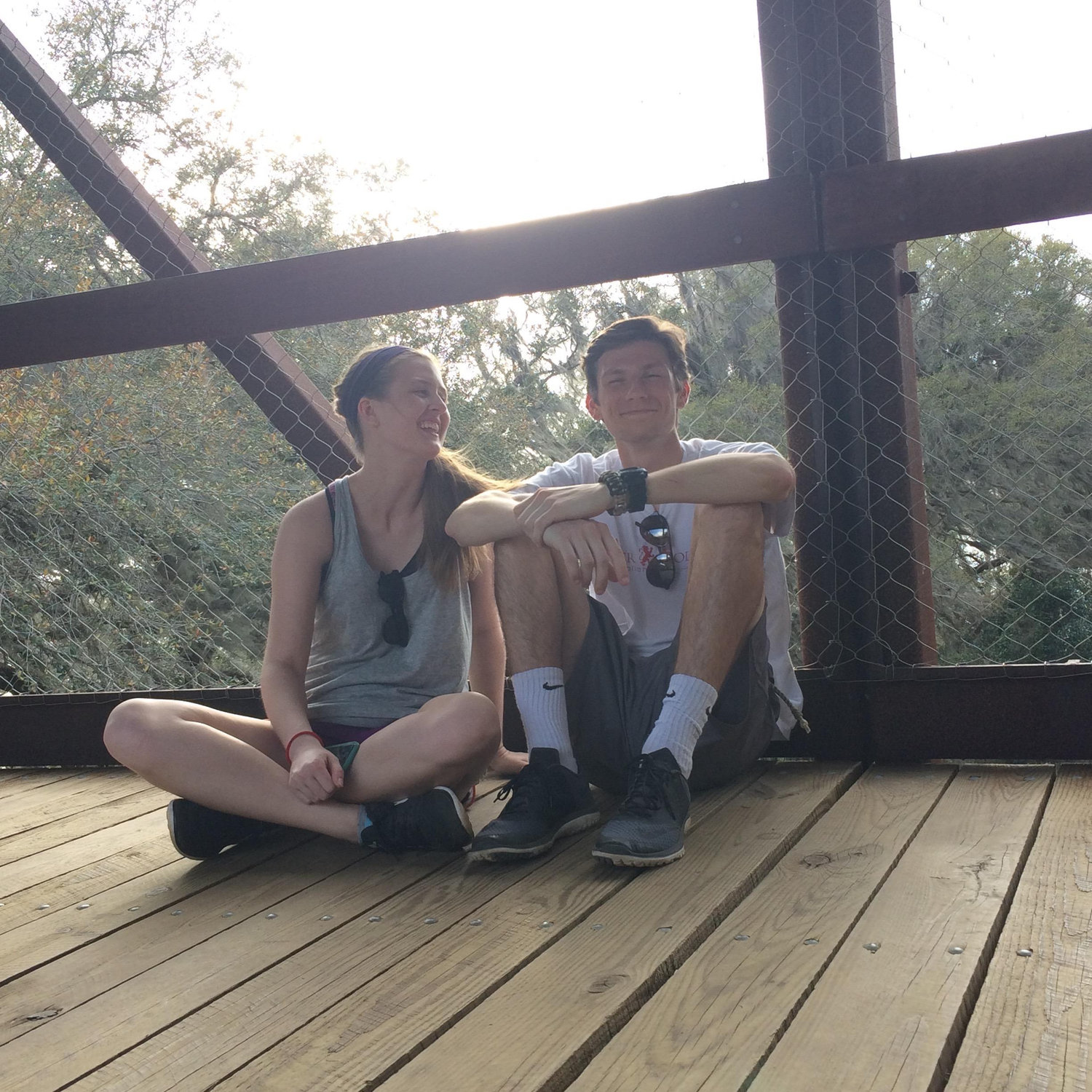 One of our first dates