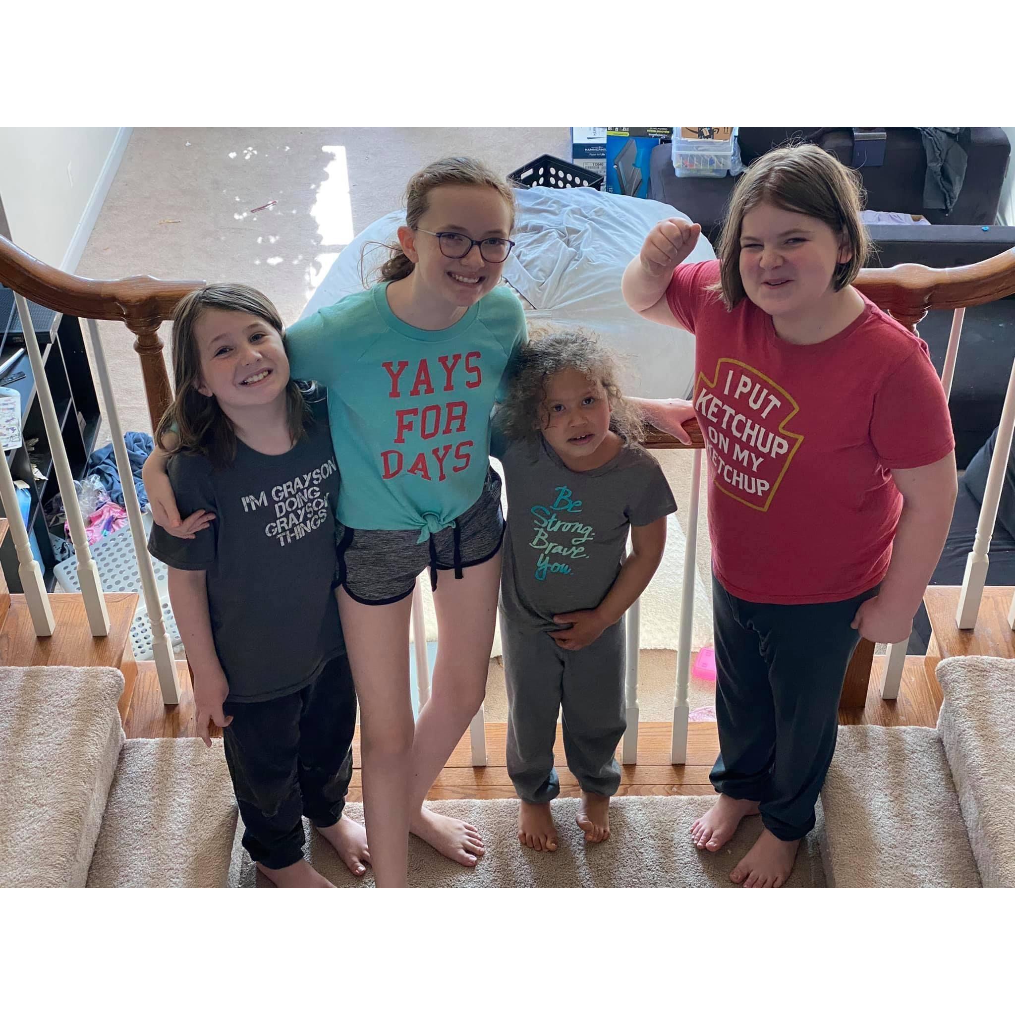 My beautiful gifted grandkids. Grayson, Jordyn, Caelan, and Kaidan!
Love them so much!