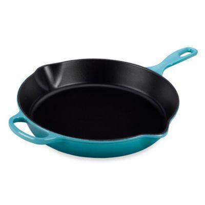 Le Creuset® Signature 11.75-Inch Iron Handle Skillet in Caribbean