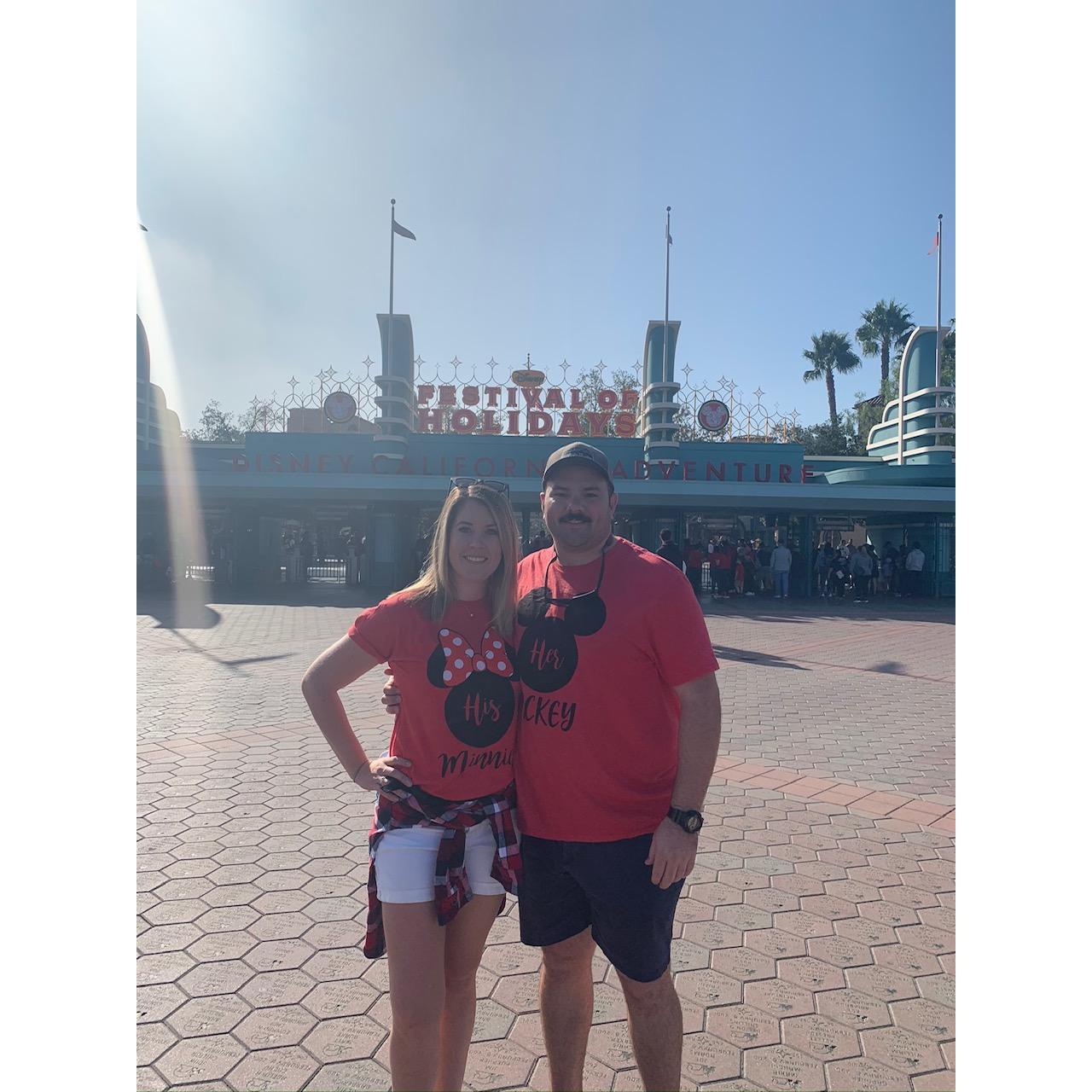 Veteran's Day Weekend at Disneyland. November 2019.