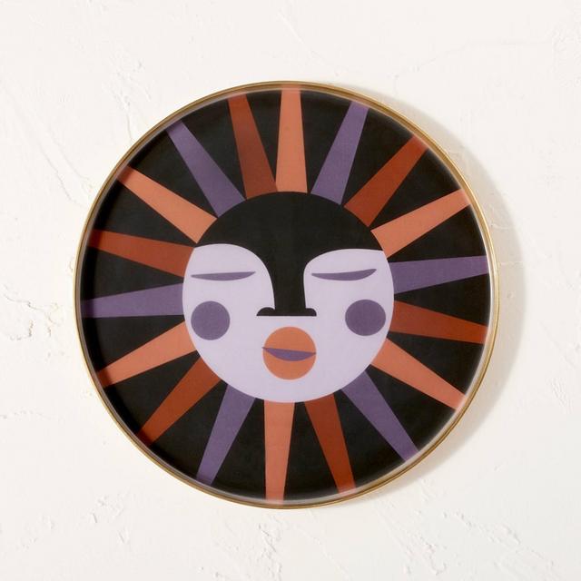 Metal Sun Decorative Tray - Opalhouse™ designed with Jungalow™