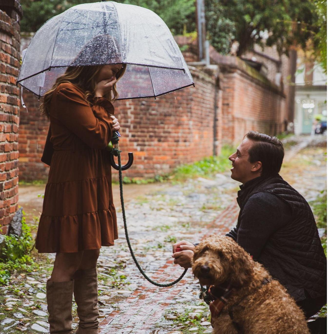 Kyle & Finnegan popped the question!