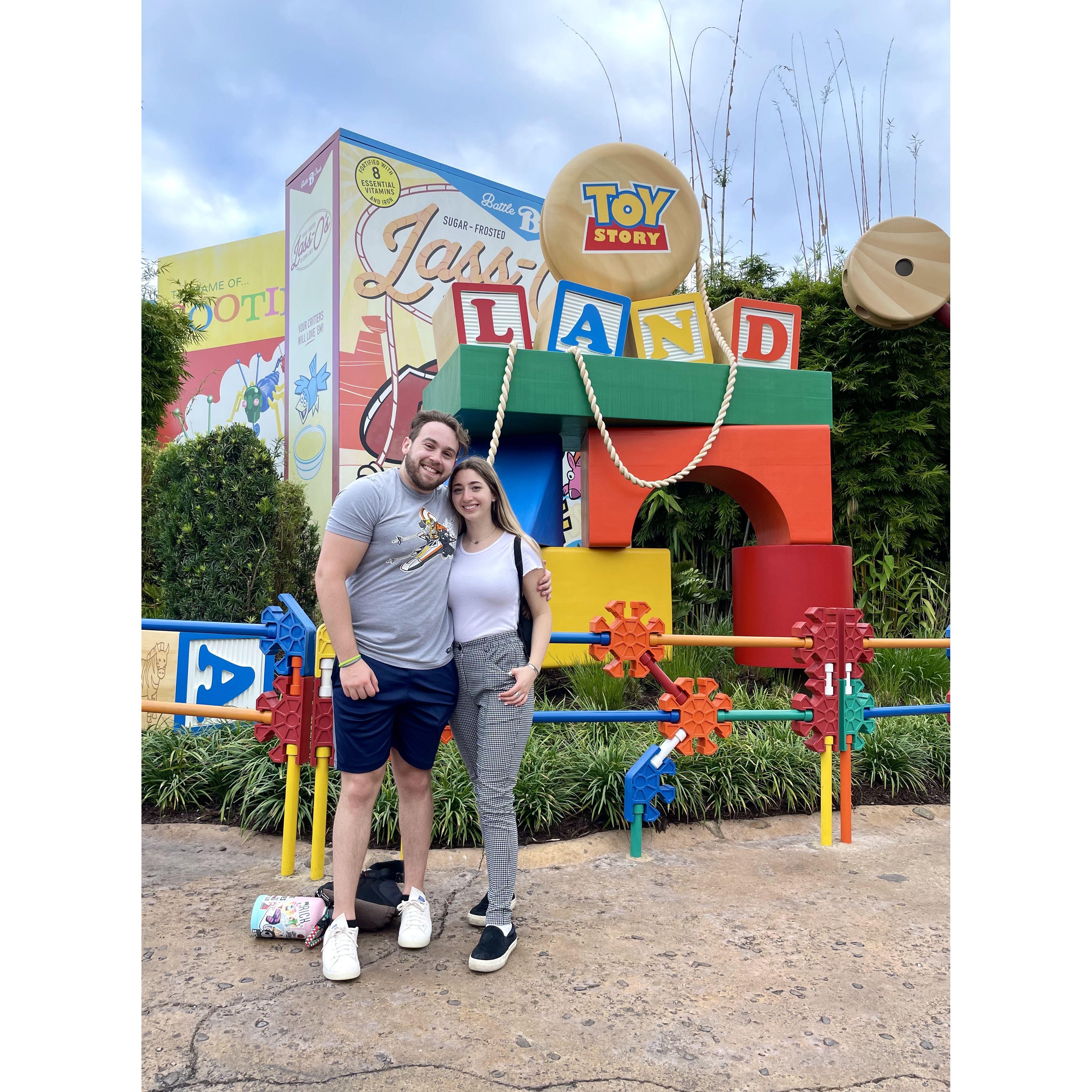 Disney day 1: Hollywood Studios, January 2022