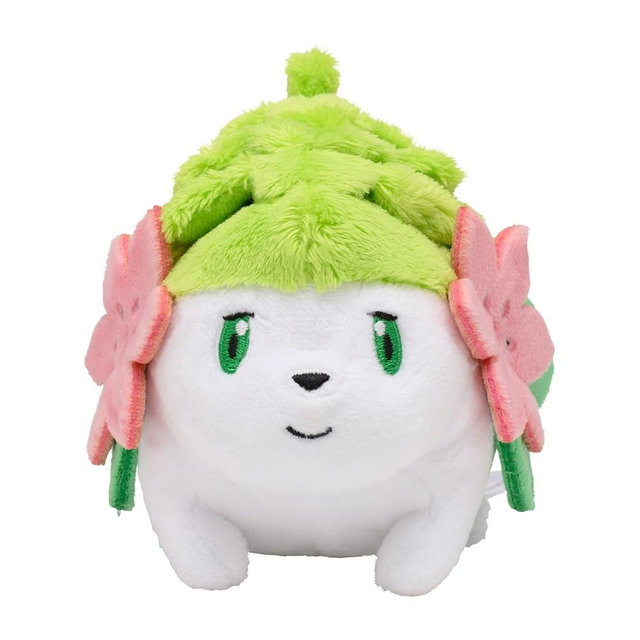 Pokemon Center: Sitting Cuties: Shaymin Land Plush # 492 - Generation 4-6 in