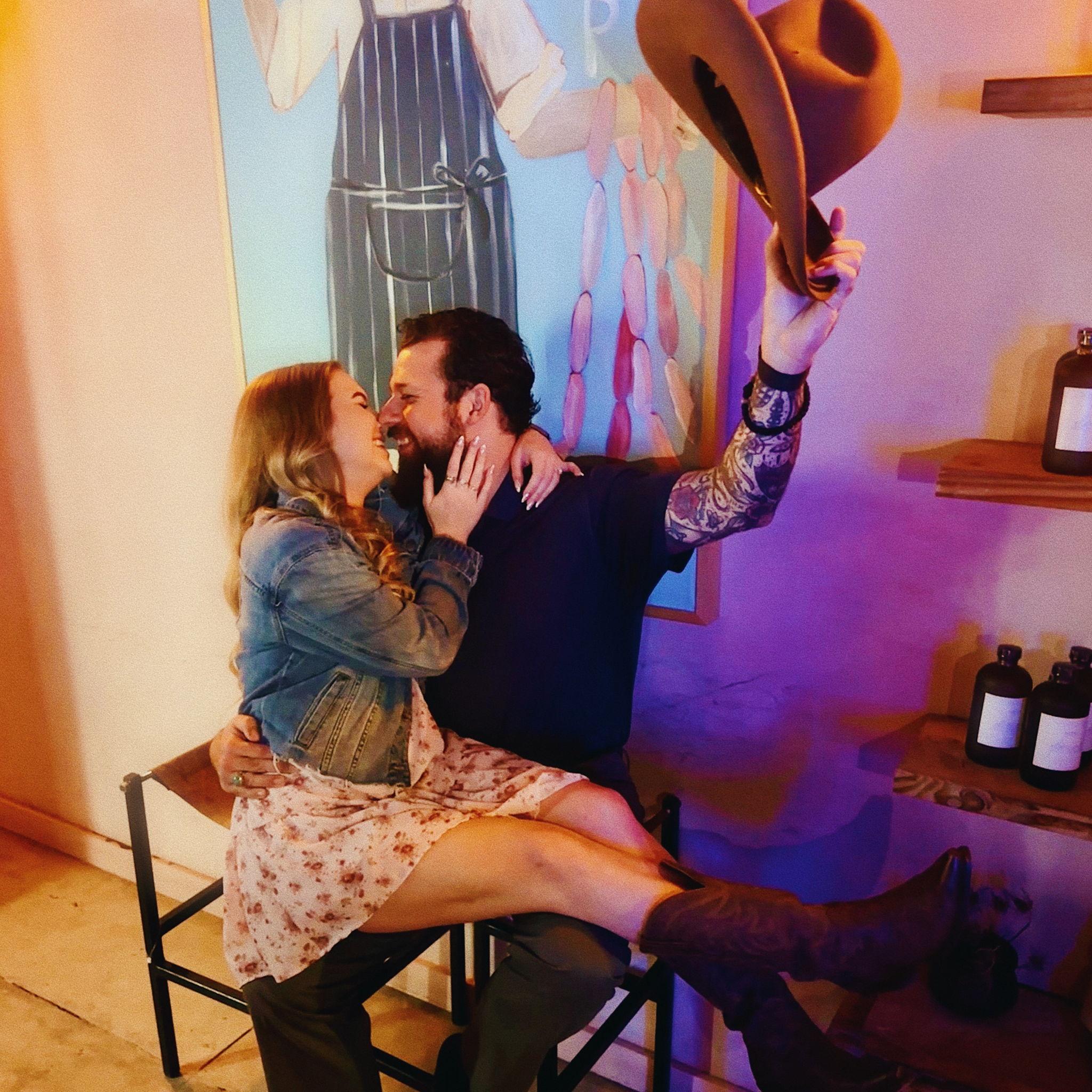 Our favorites at Butchr Bar threw us an engagement party after the proposal!