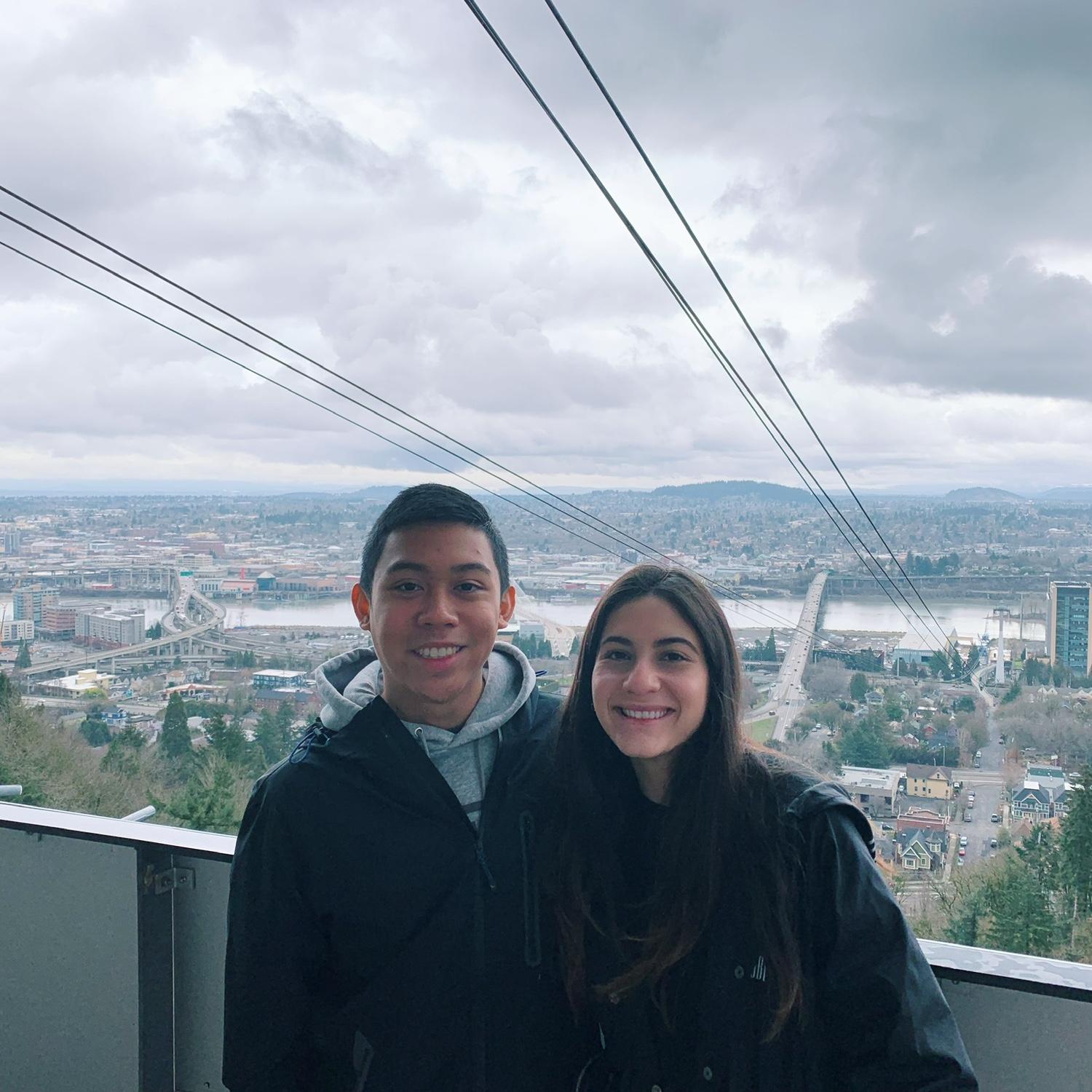 February 2019 - Visiting Portland, Oregon during our sophomore year of college. We took many trips to Portland this year to visit our dear friends.