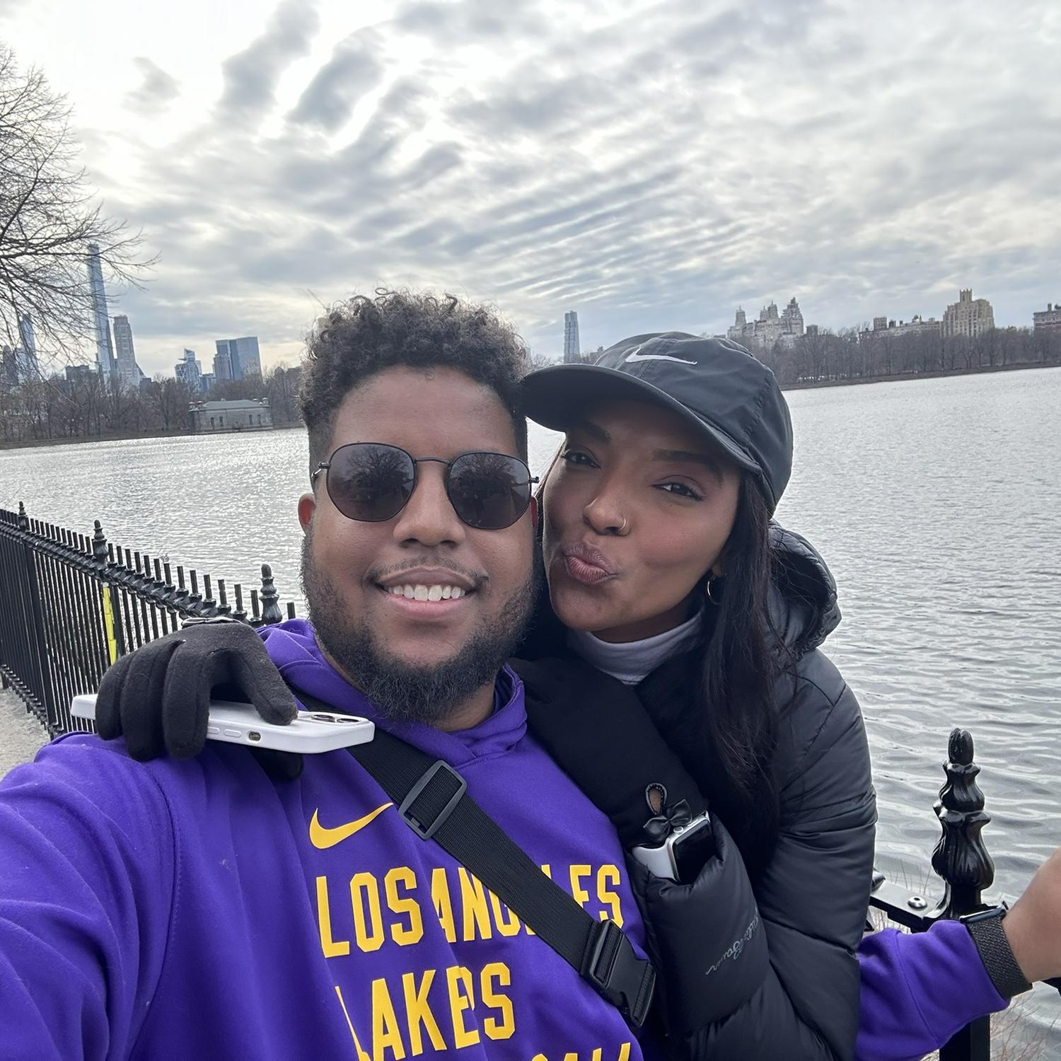 Central Park. Moments before having the best hot chocolate in Upper East Side.