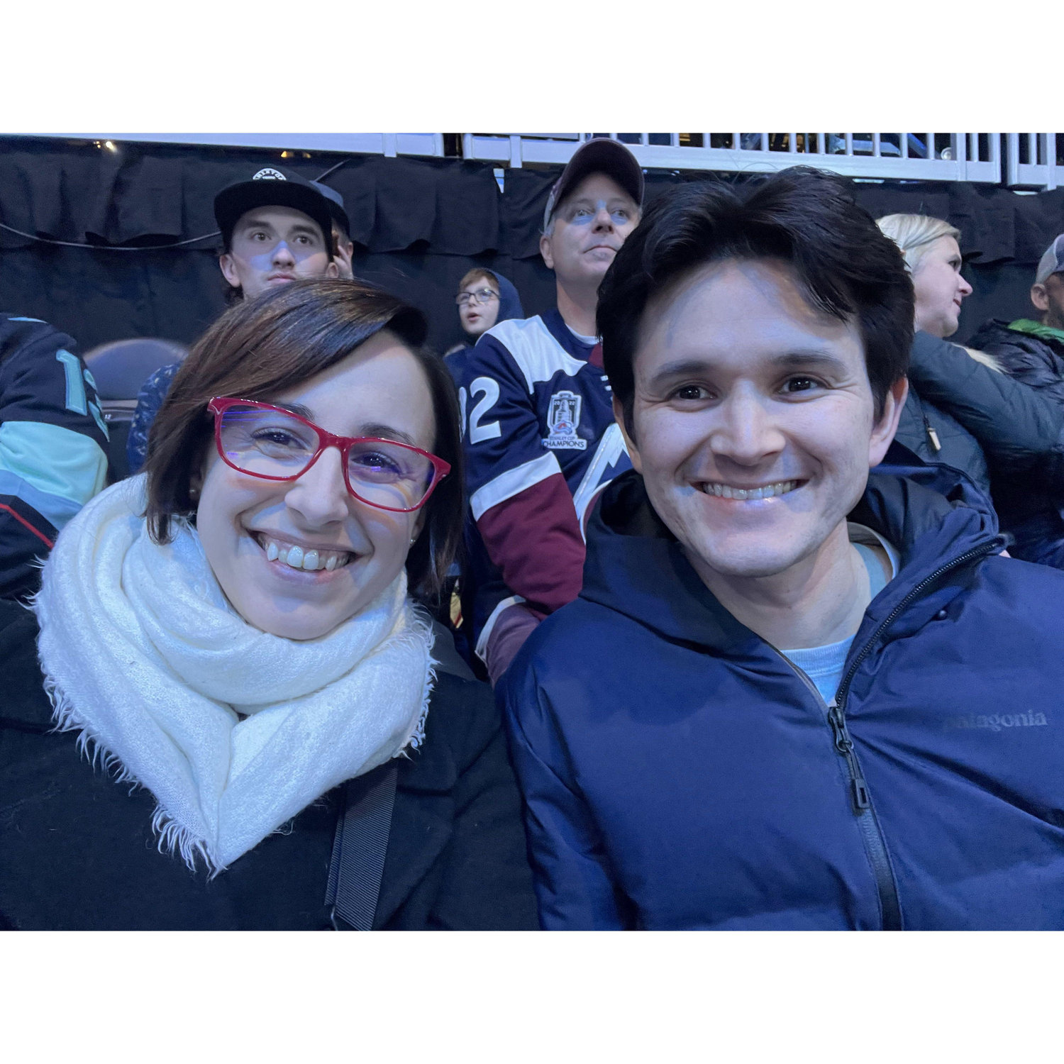 Seattle Kraken game (we lost)! October 2023.
