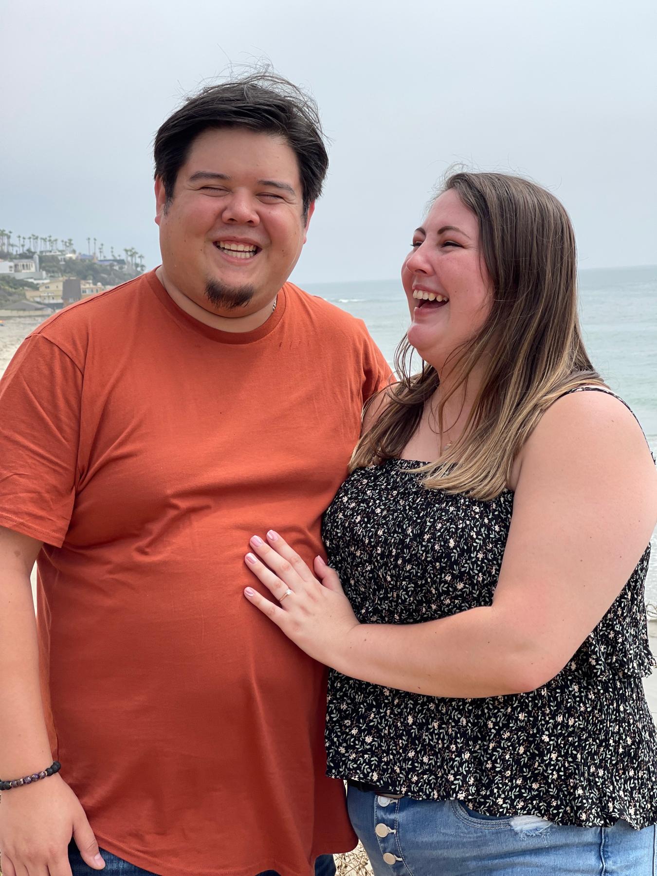 The day we got engaged in Malibu while visiting Jerell’s family in LA (9.2021)