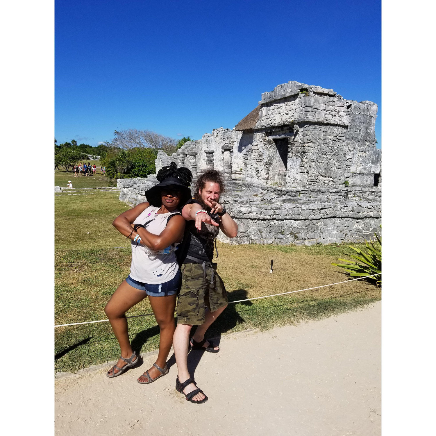We had a such a fun time visiting the ruins in Tulum, Mexico.