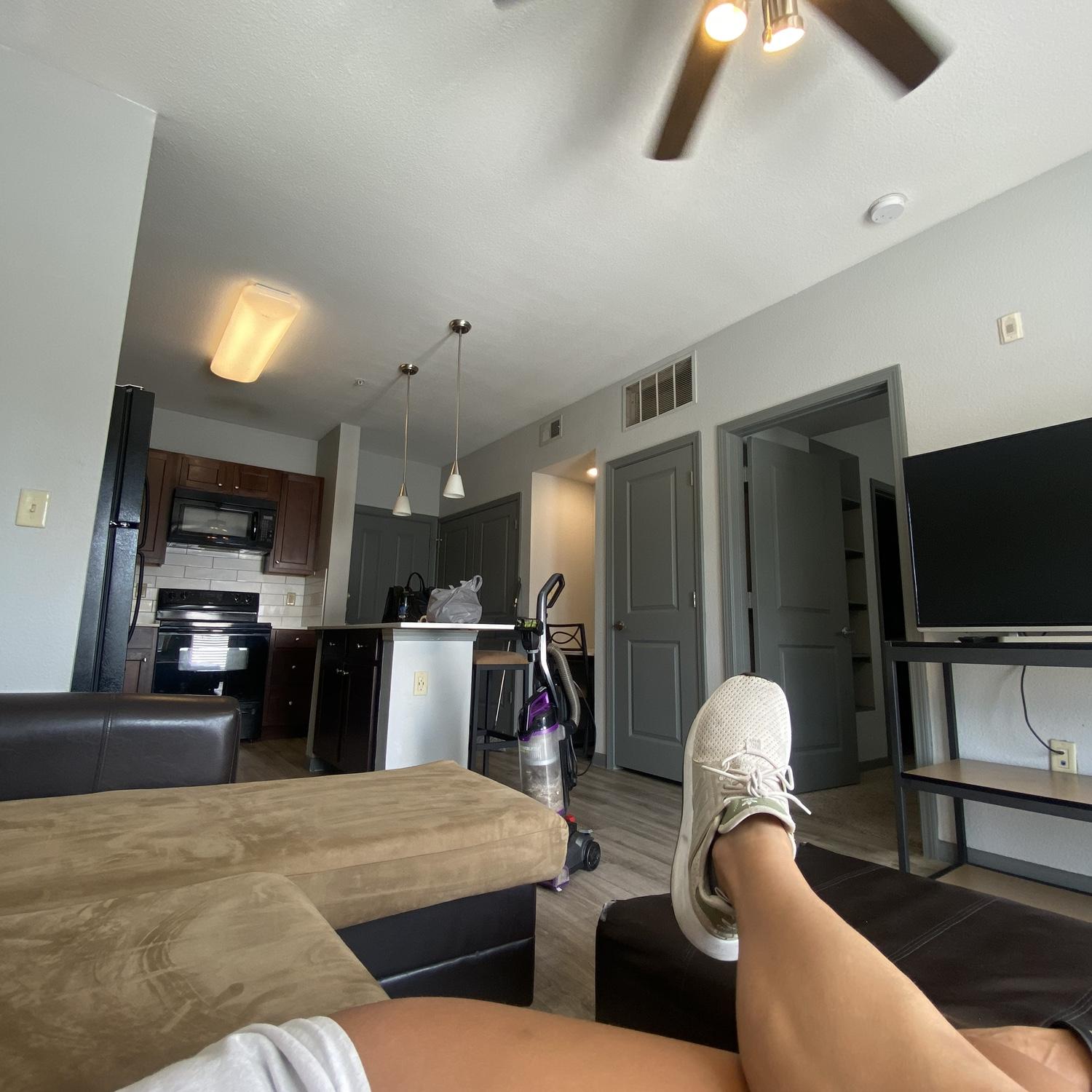 Moved into/from our first apartment together