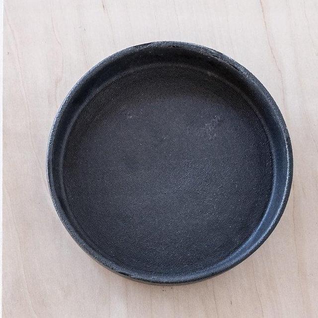 Kati Von Lehman Ceramic Dog Bowl: Black
