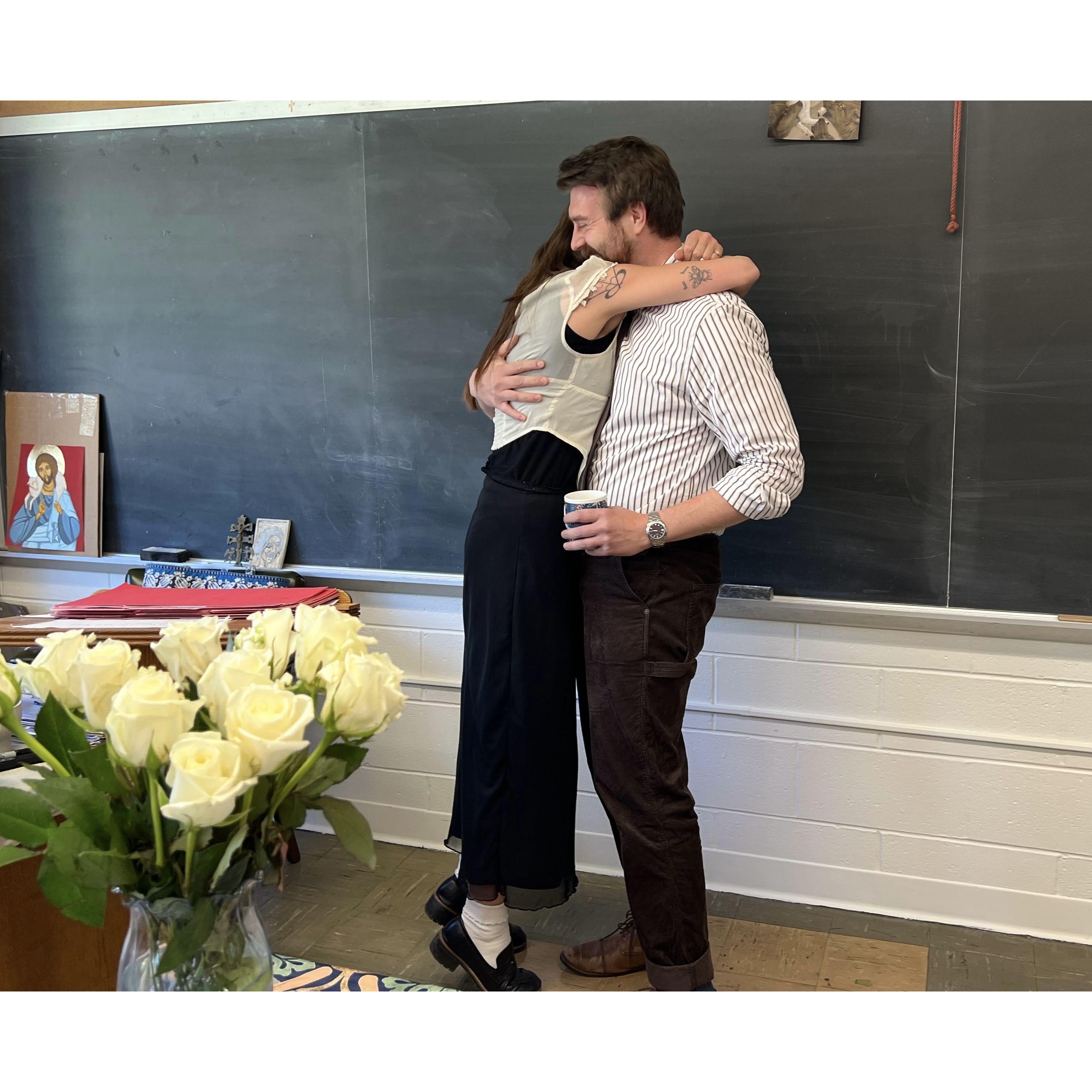 *Cue our students screaming and cheering*