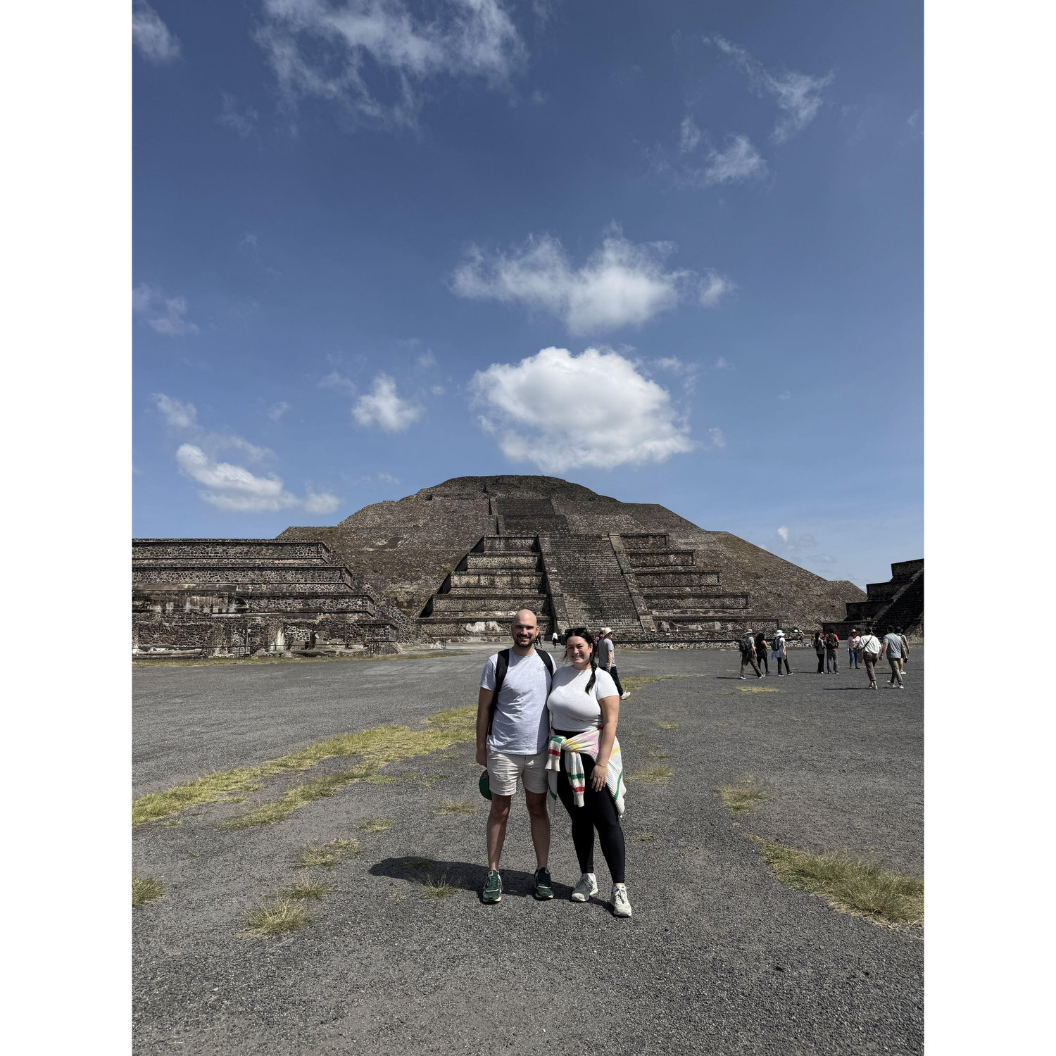 Right before the proposal at Teotihuacan
