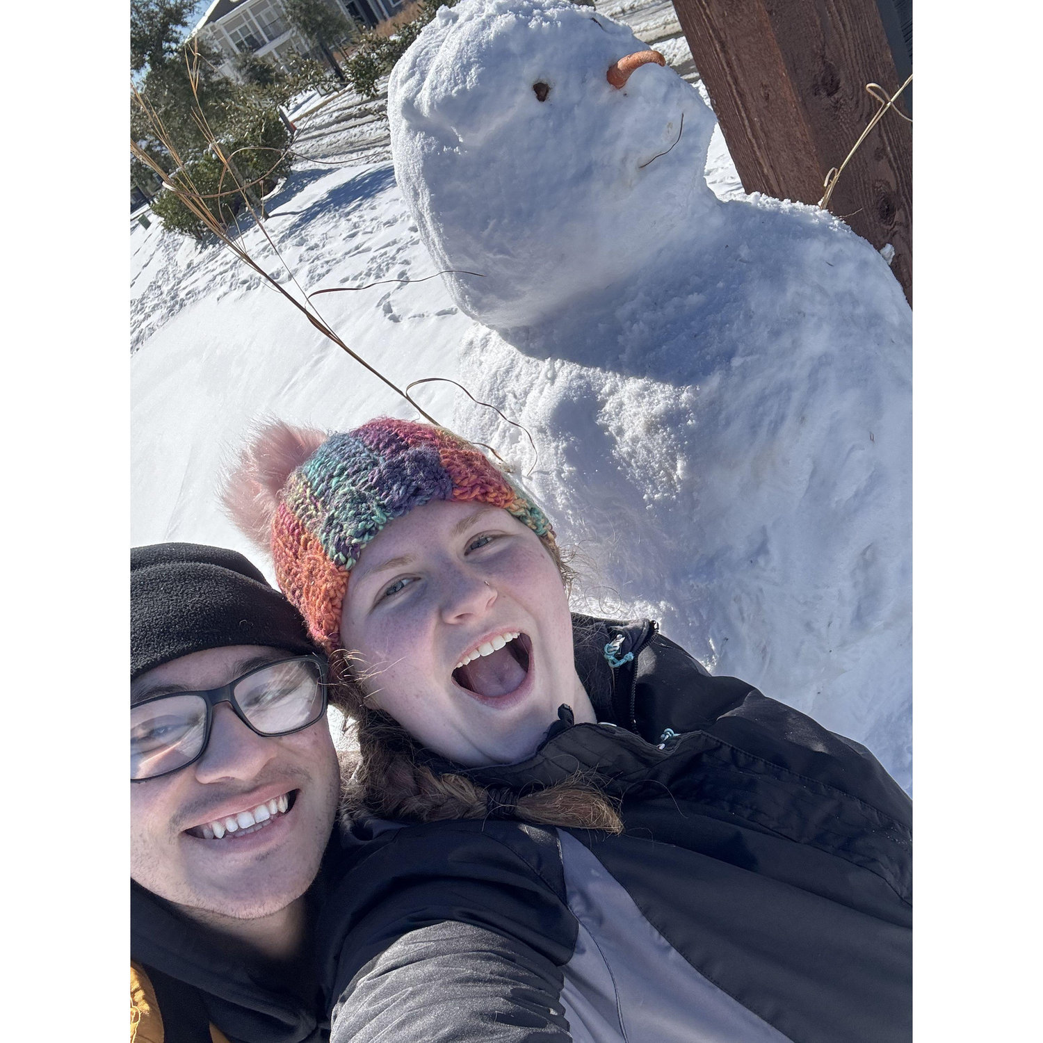Our Biggest Snowman EVER