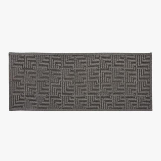 Malta Grey Bath Runner 24"x60"