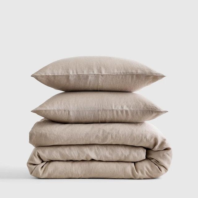 European Linen Duvet Cover Set - King/Cal King