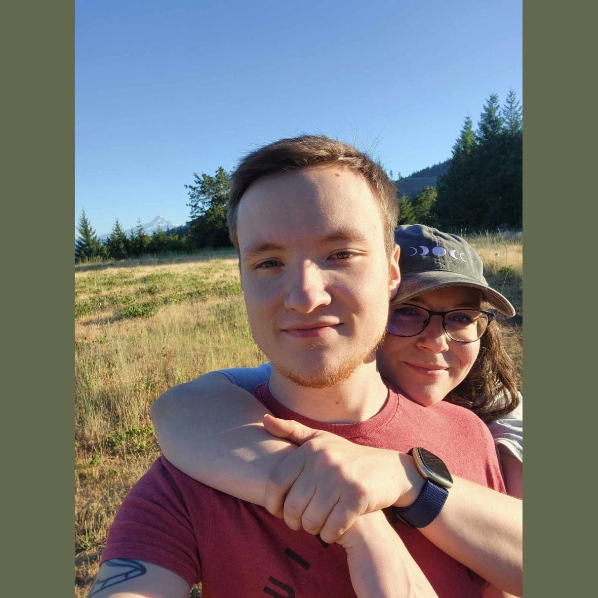 Celebrated 5 years of being together in a cottage with lots of open land.