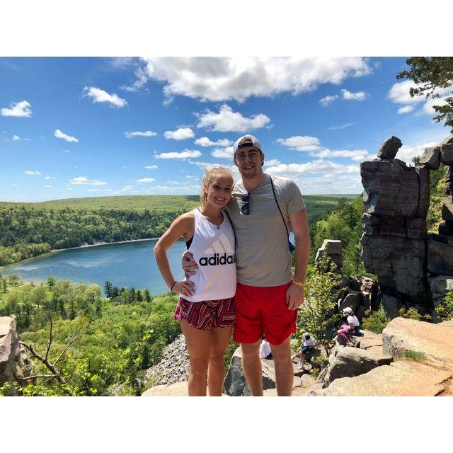 Amy's first trip to Wisconsin!