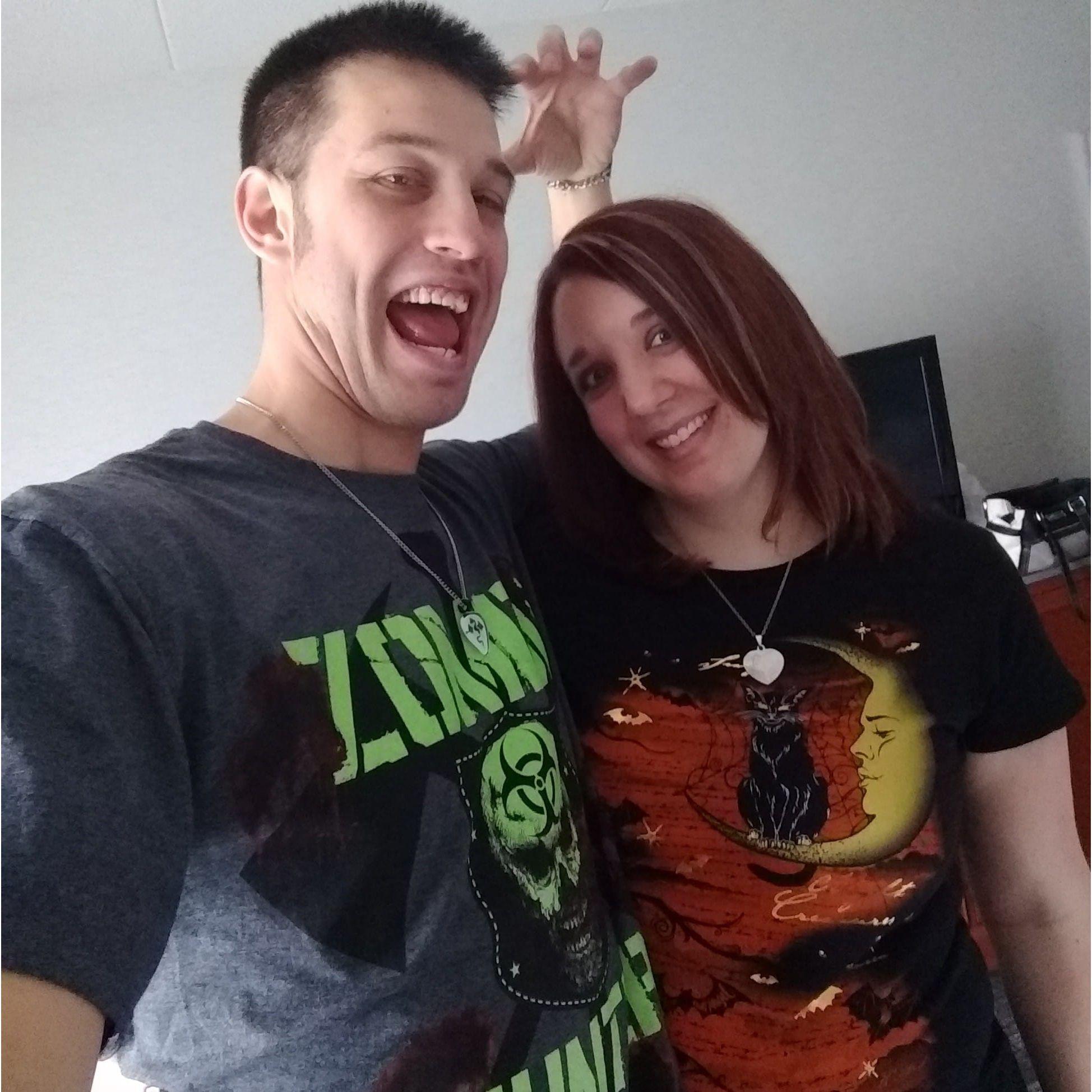 October 2018 going to Scream Town in Chaska, Minnesota