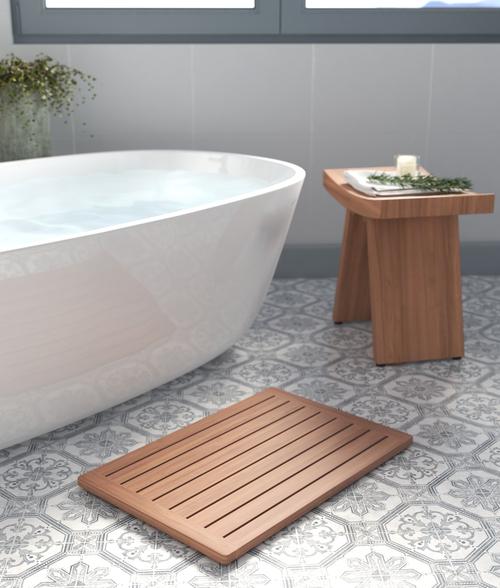The Original Spa™ Teak Bath & Shower Mat