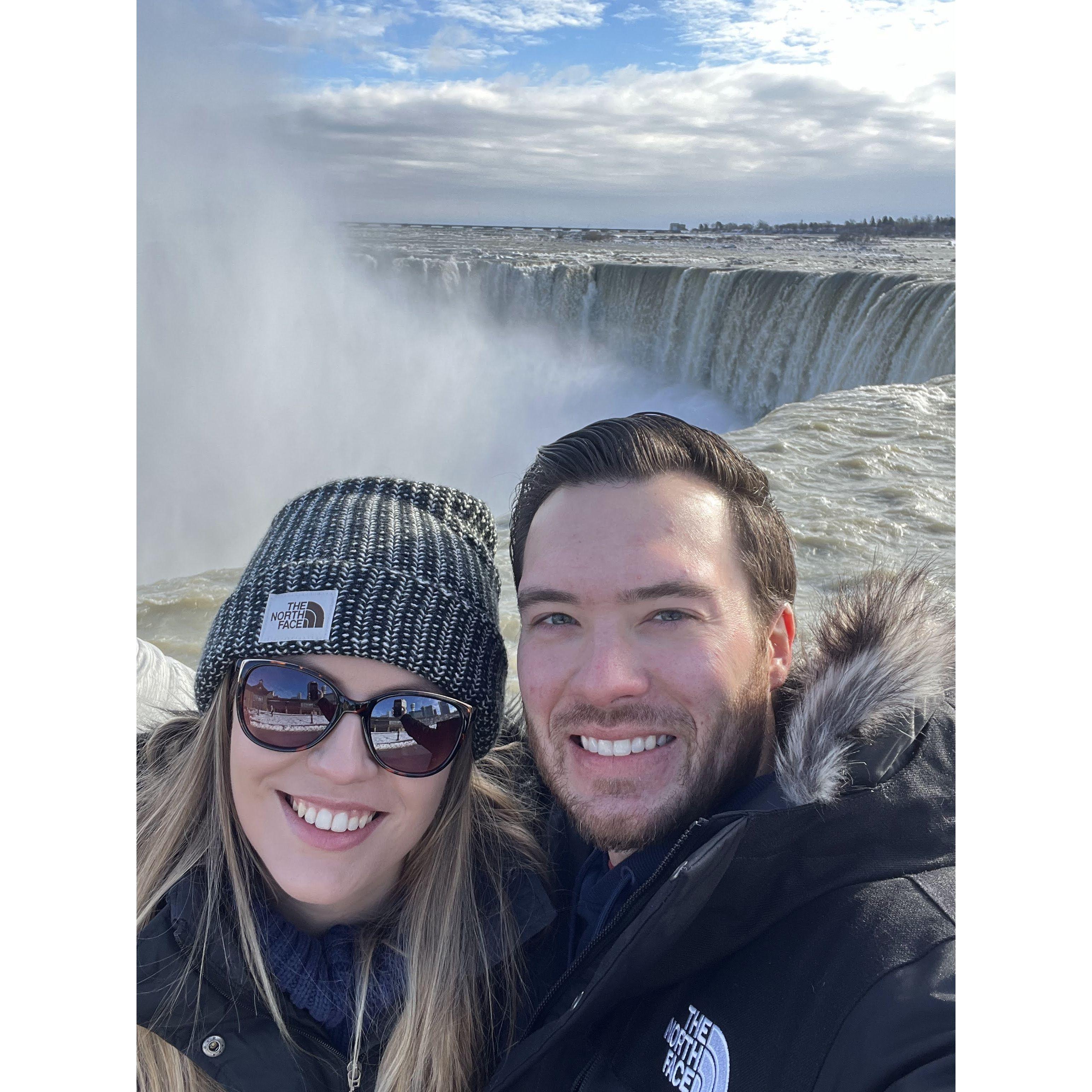 Niagara Falls in all of its wintry glory!