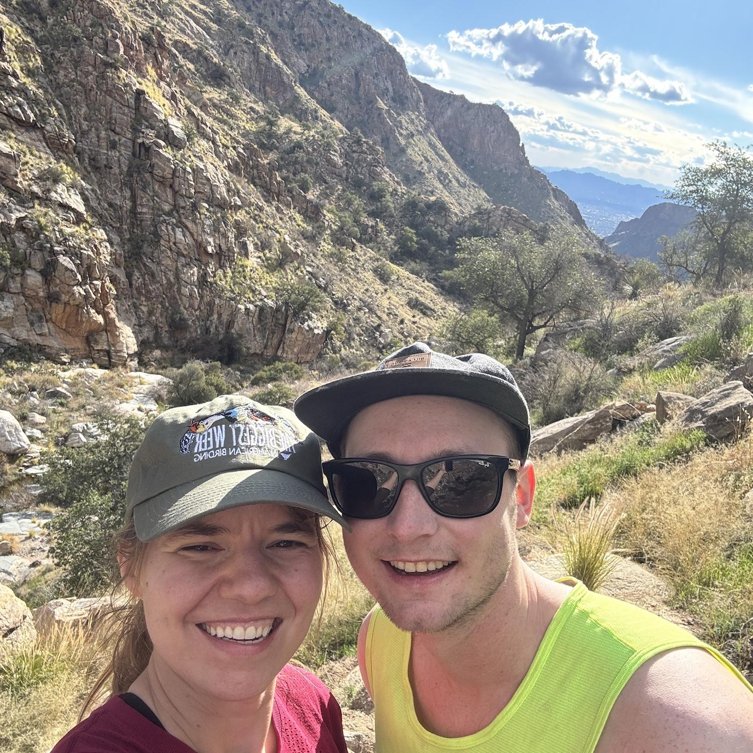 Escaping the Fairbanks cold to run in AZ