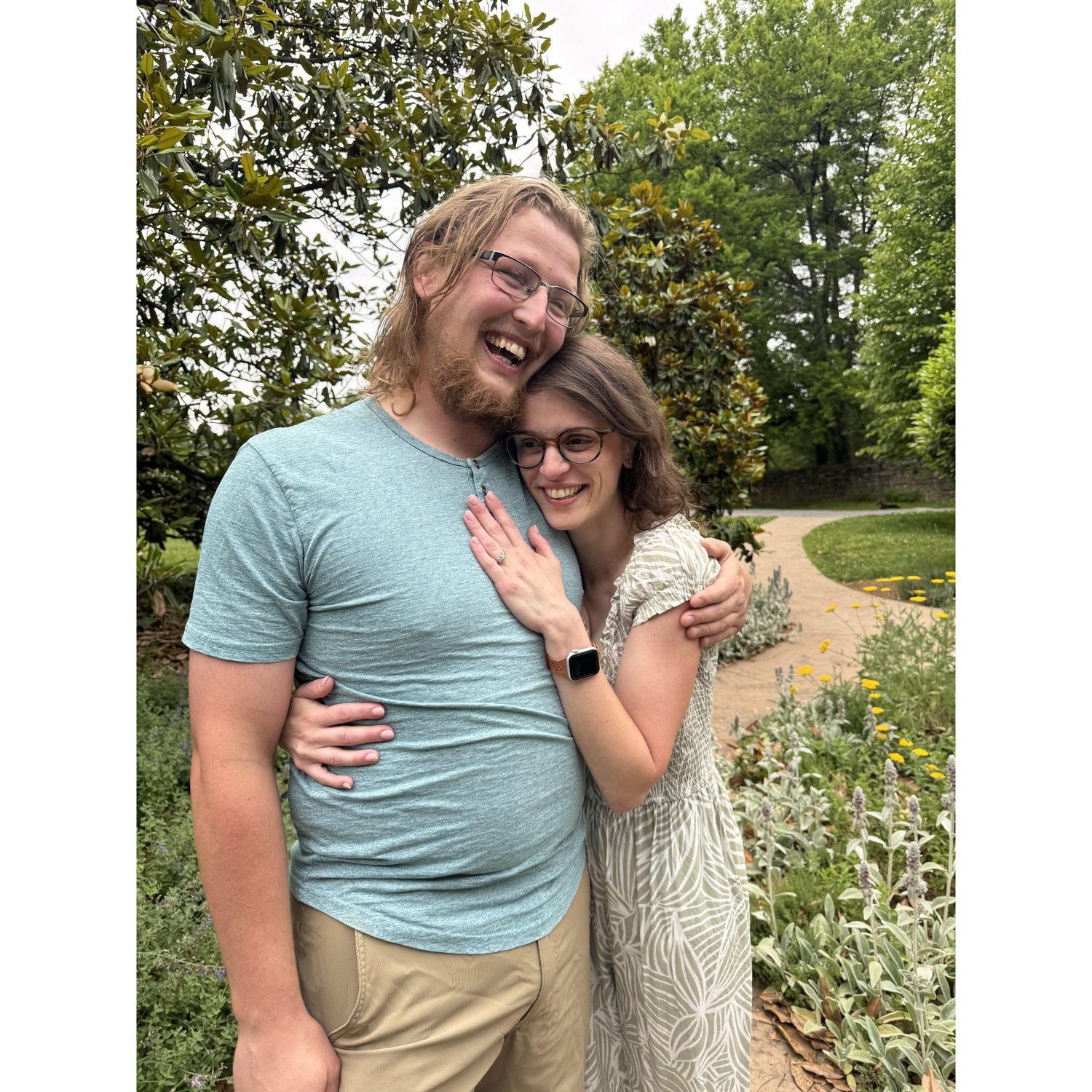 Newly engaged!