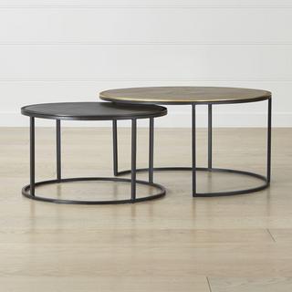 Knurl Nesting Coffee Tables Set of Two