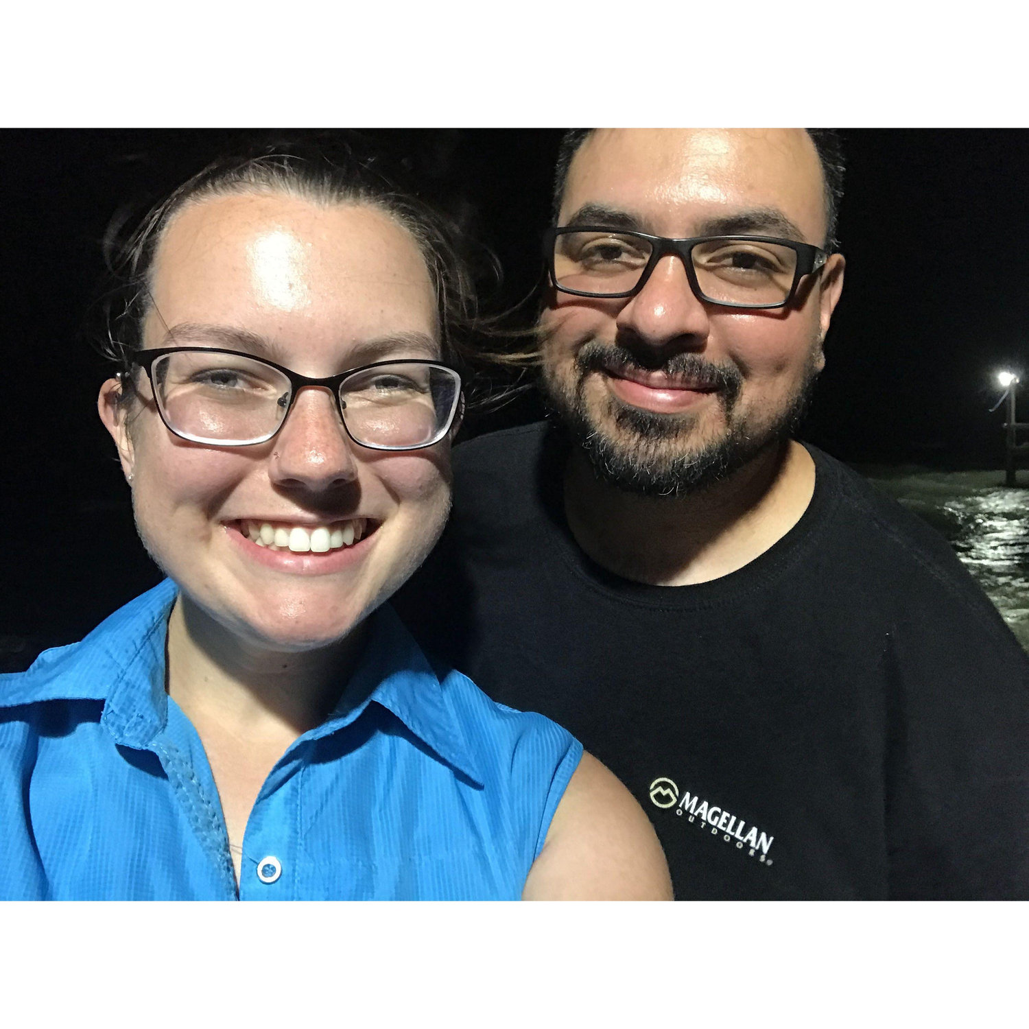 Night fishing in Rockport, TX June 2022