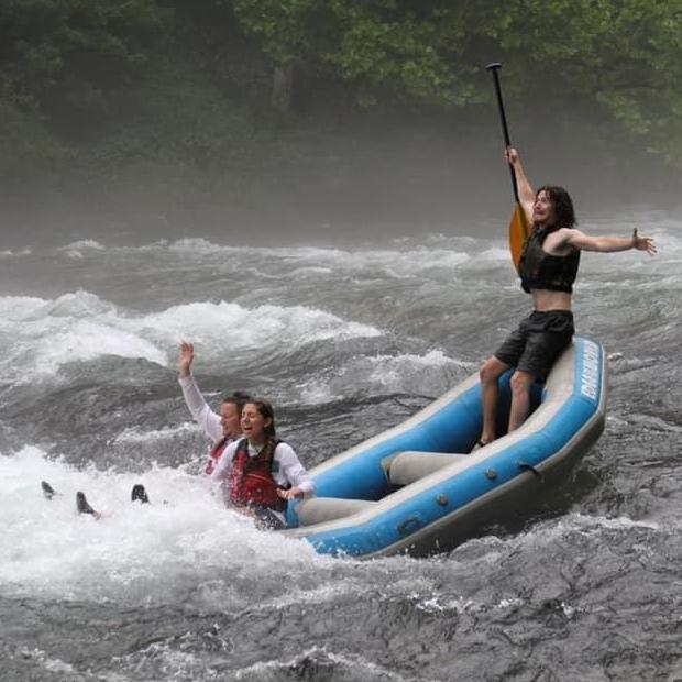 Whitewater rafting in TN. "It never rains on the River!"