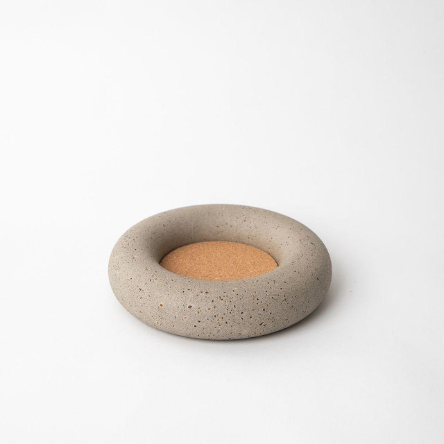 Wine Bottle Coaster - Natural Terrazzo