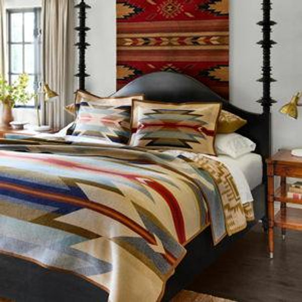 WYETH TRAIL BLANKET-Beige for King Bed | Pendleton