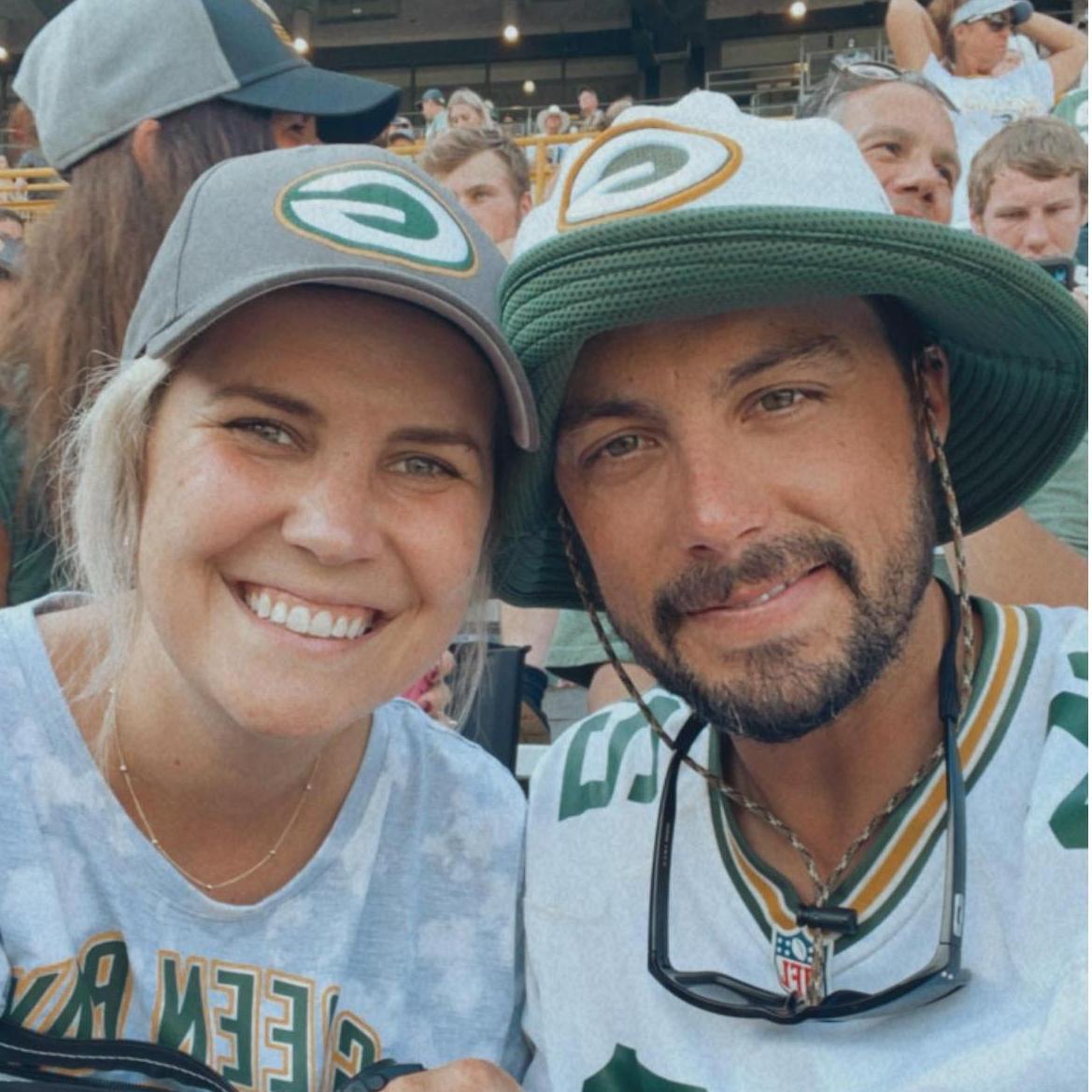 Our first Packer game together