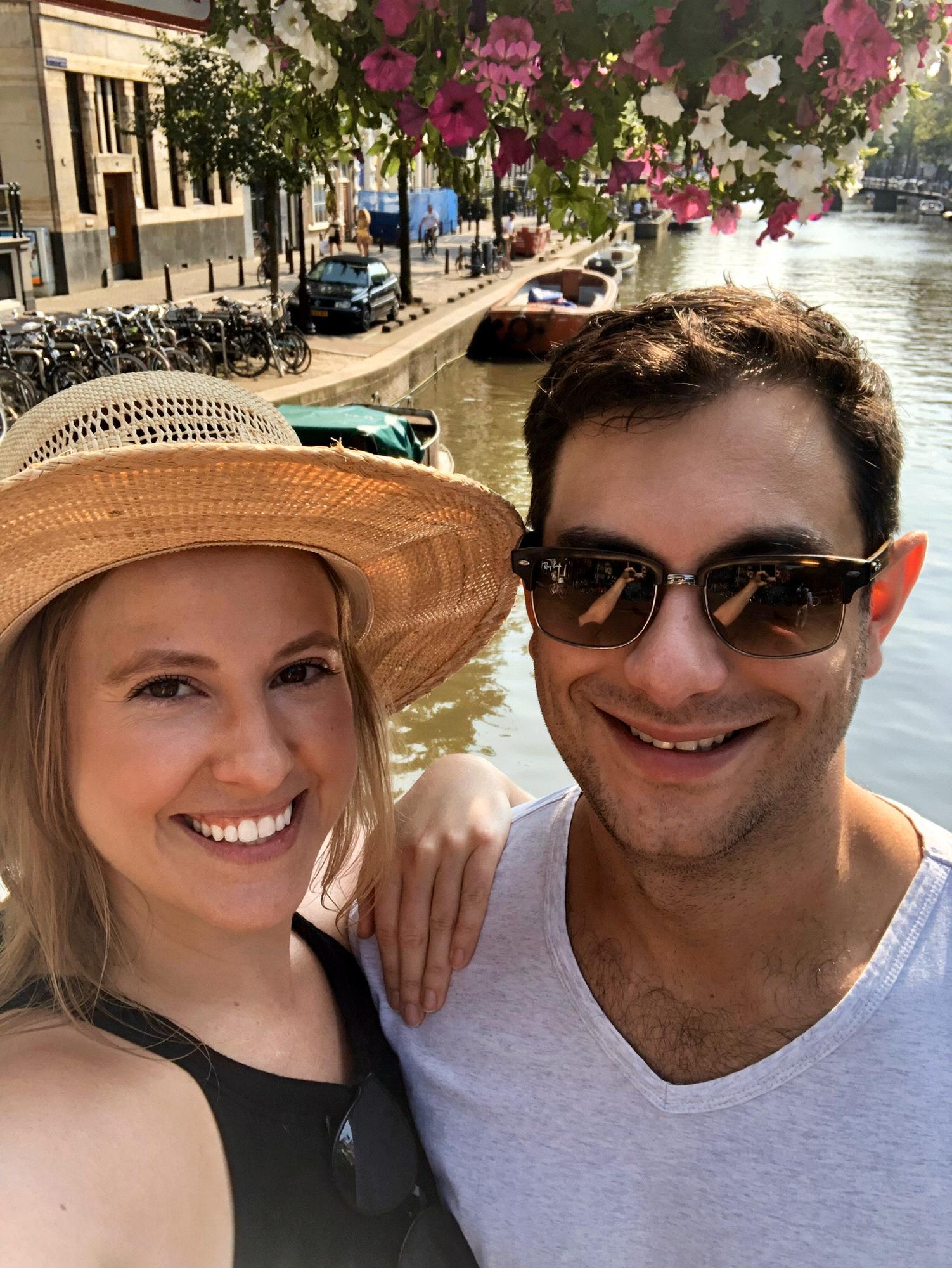 Lara: Let's try to blend in and not take a million canal pictures. 
Also Lara: 
Amsterdam. 2019.