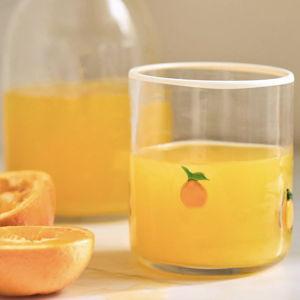 Icon Juice Glass - Orange