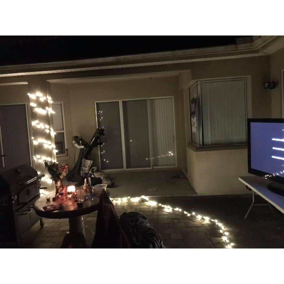 Valentine's Day dinner of 2019! Isaac decorated everything so beautiful and our main theme was based on my favorite movie--The Fault In Our Stars!