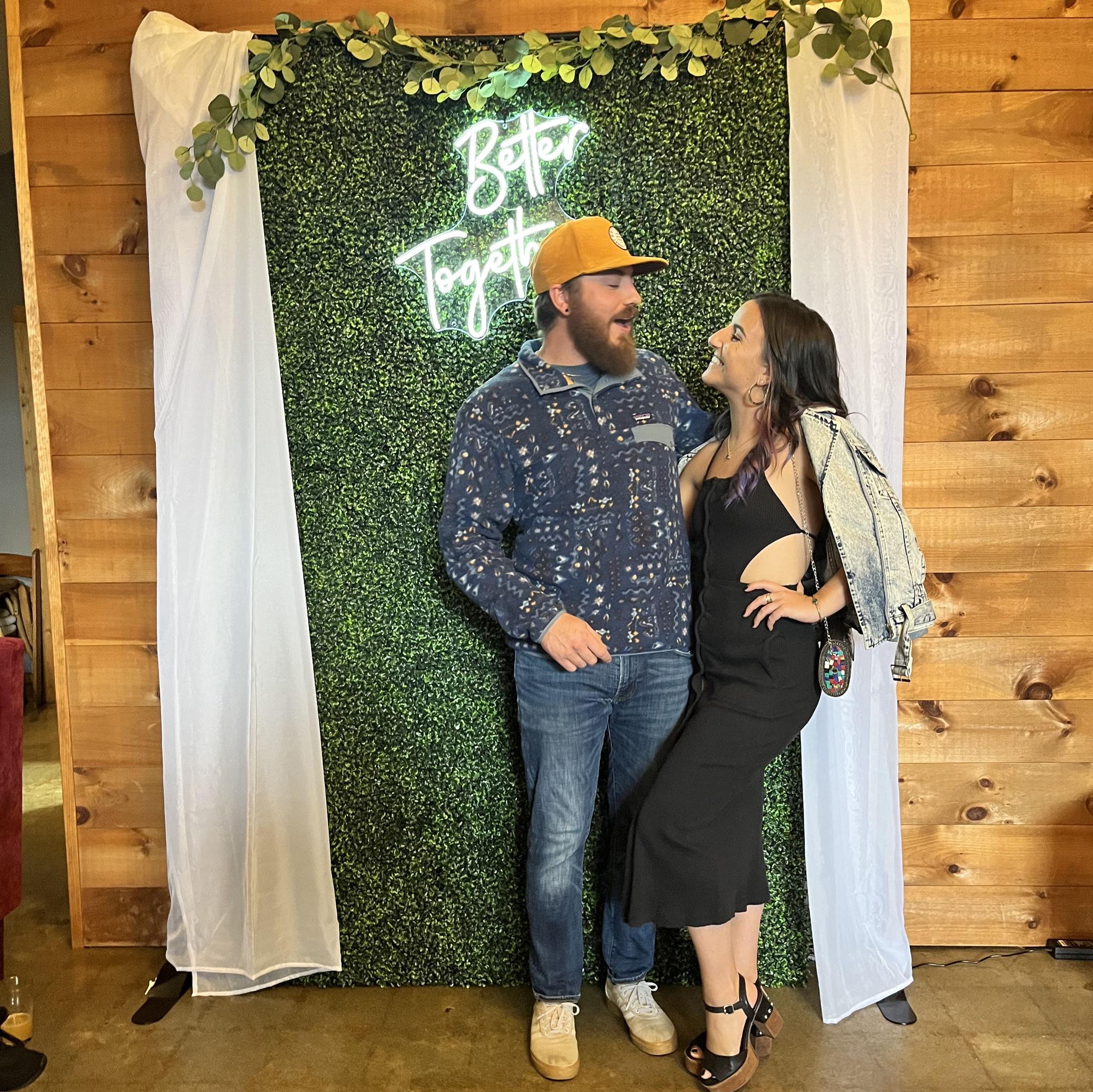 #BetterTogether This was at Joe and Court's engagement party! ๐