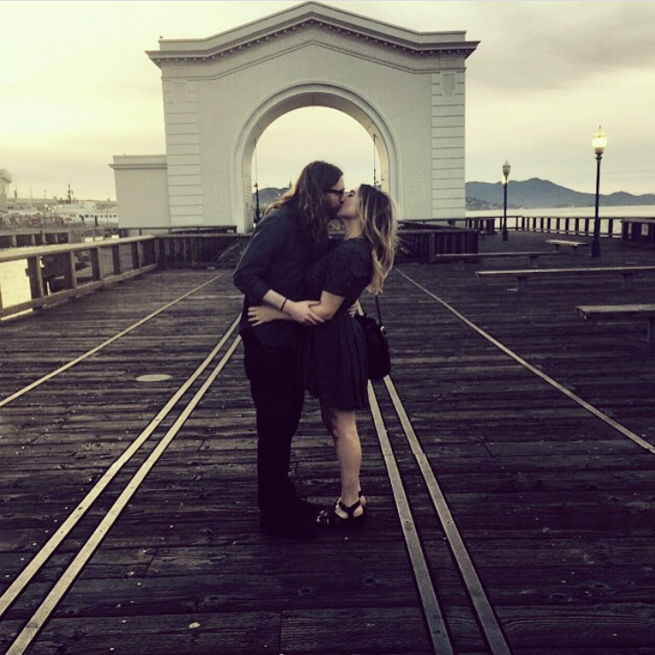 again our favorite photo op spot, Honestly this is where I thought he would propose one day