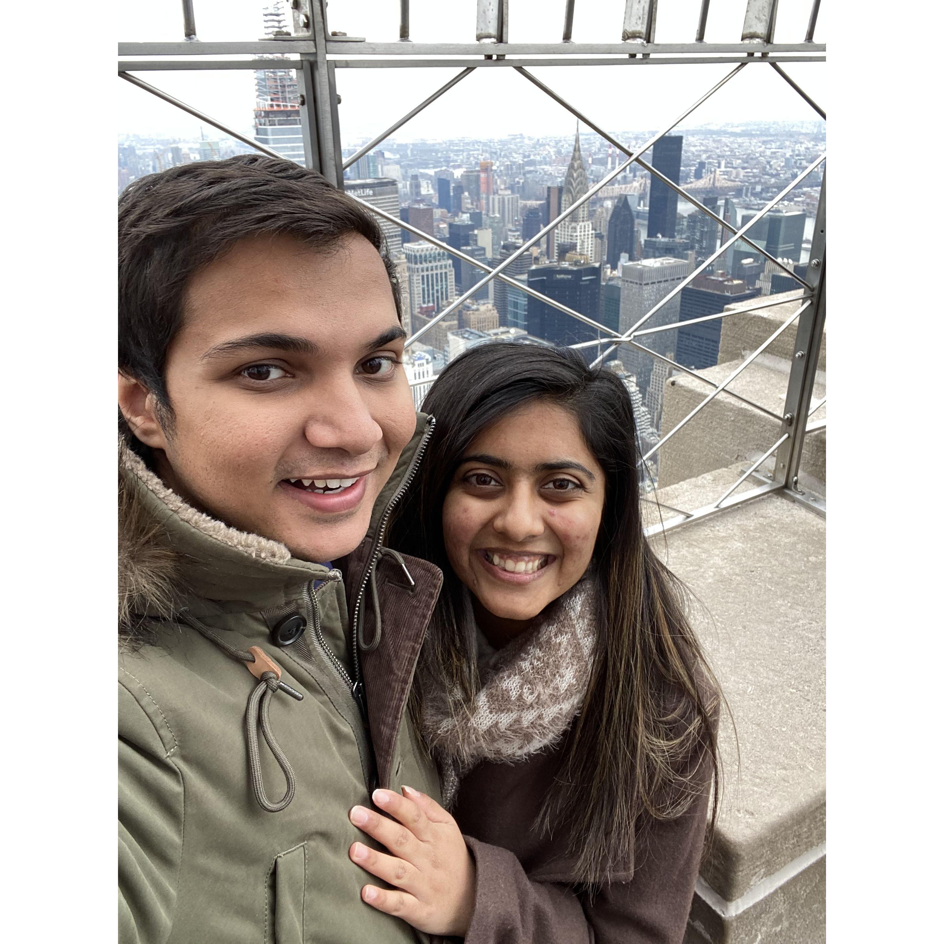 February 2020

Amaan and Mishaal officially start dating at the top of the Empire State Building. Wow, Amaan did so great!