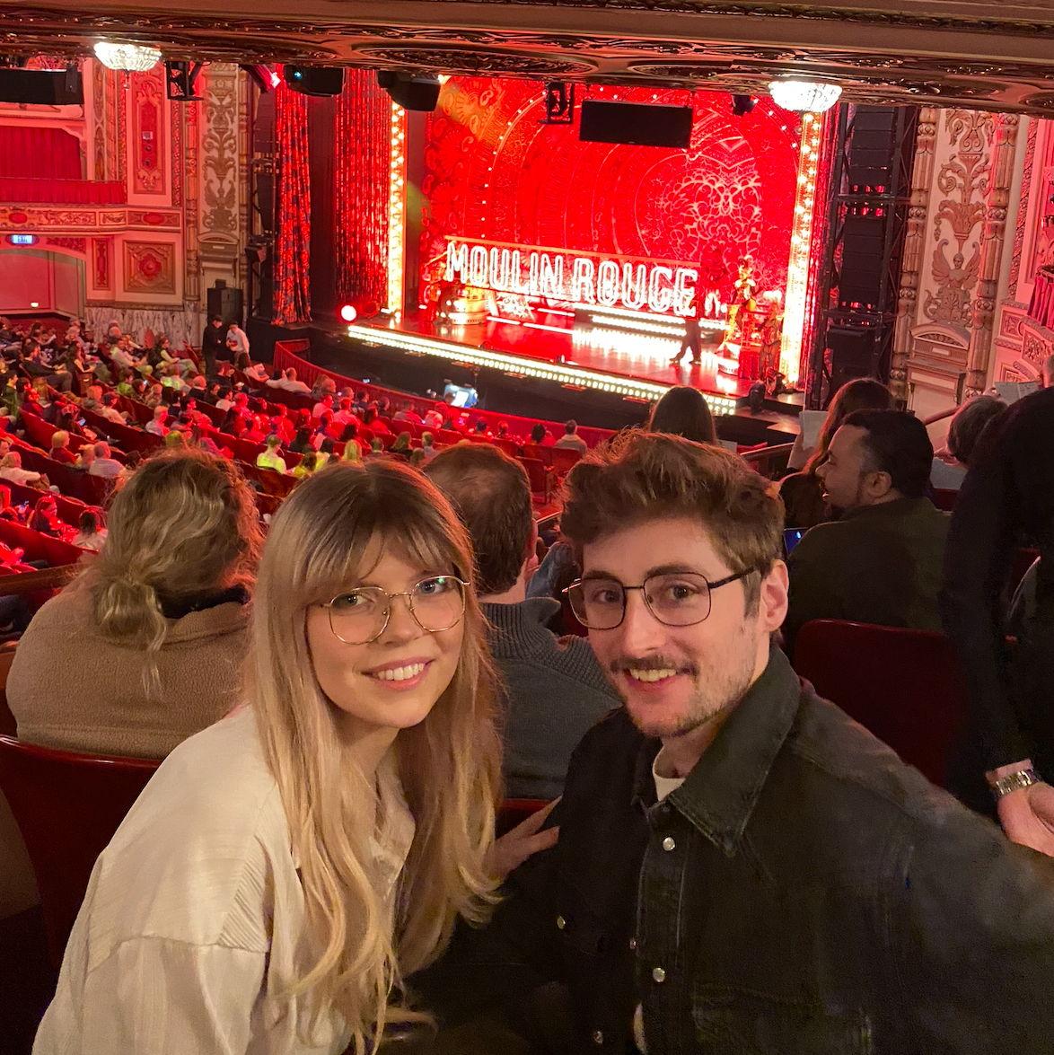 Seeing Moulin Rouge at the Chicago Theater