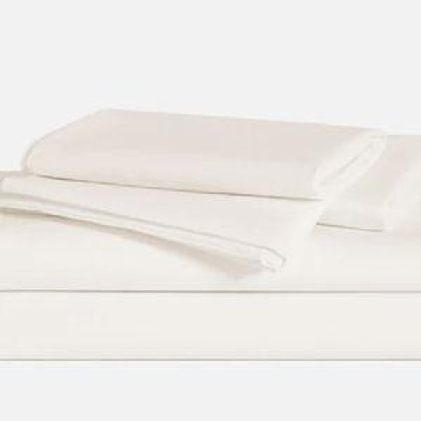 Luxe Sateen Core Sheet Set Cream Color King Size