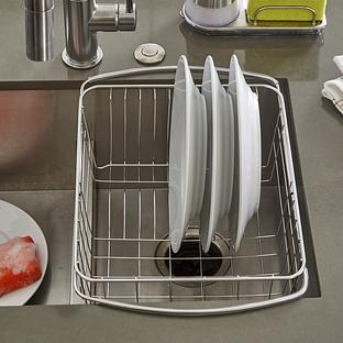Stainless Steel In-Sink Dish Drainer
