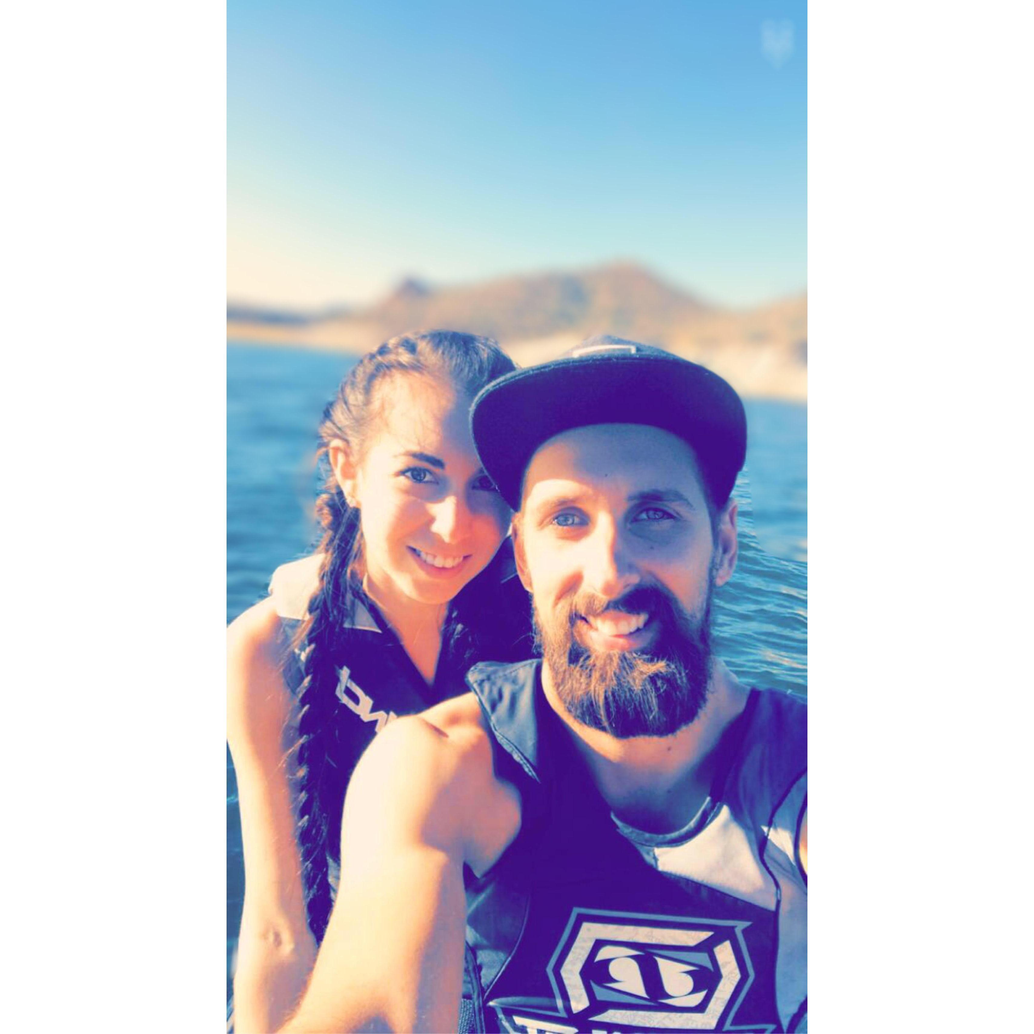 Our favorite place; on the water