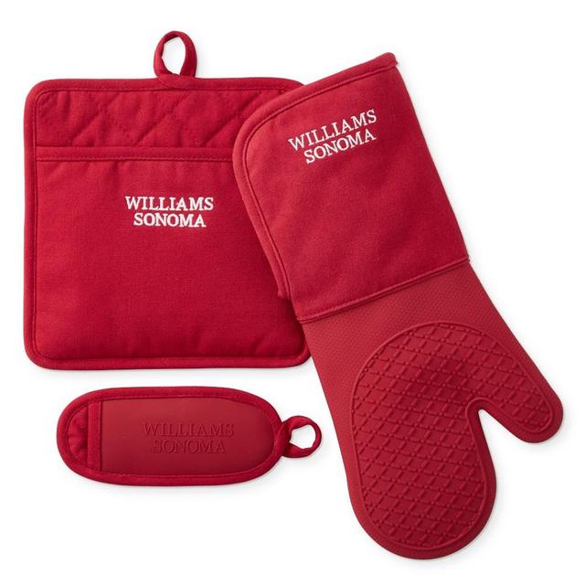 Williams Sonoma Ultimate Kitchen Linens Bundle, Claret Red