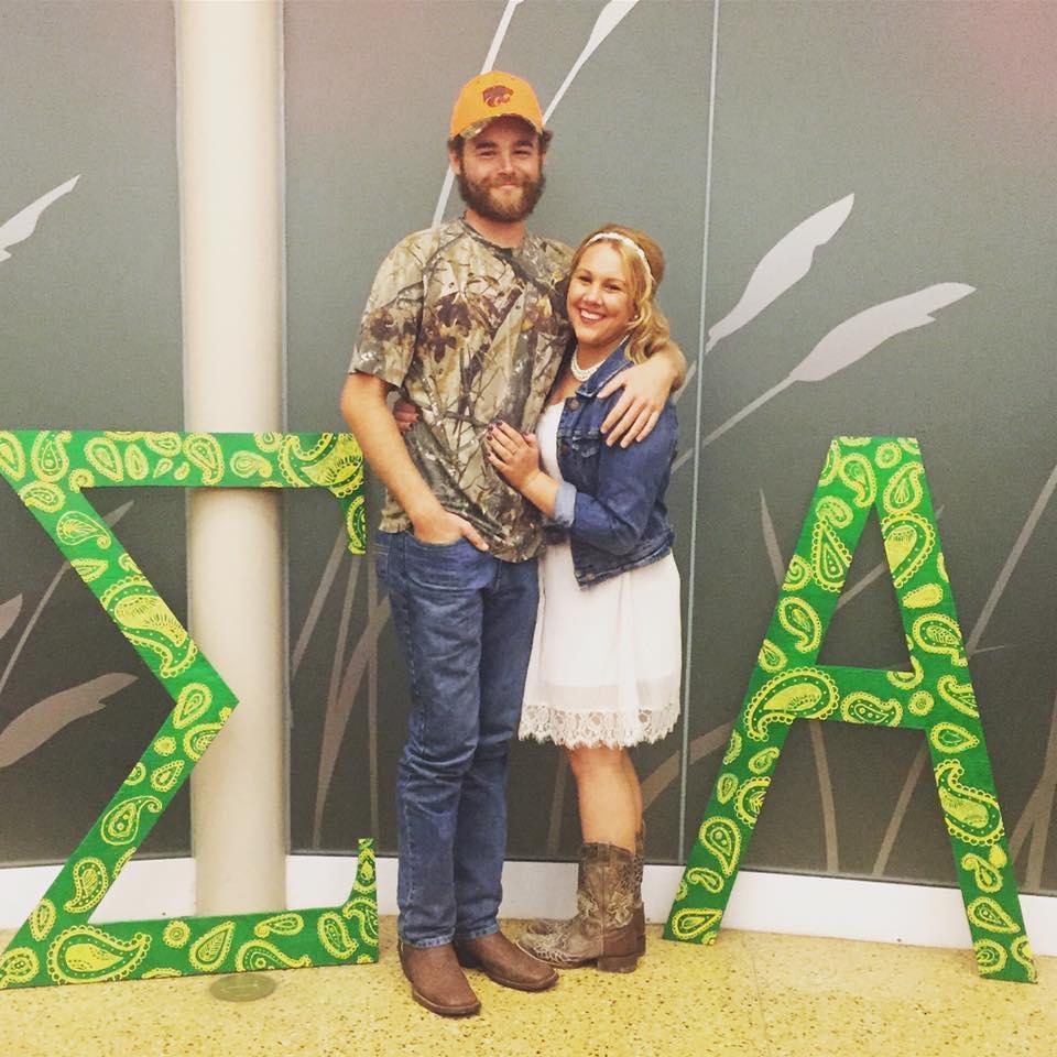 Sophomore year Sigma Alpha date party