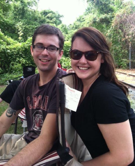 Our first Carolina tailgate together.