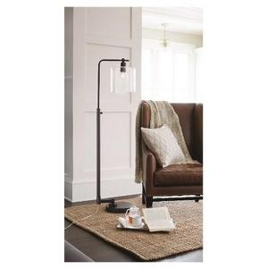 Hudson Industrial Floor Lamp Black (Lamp Only) - Threshold™