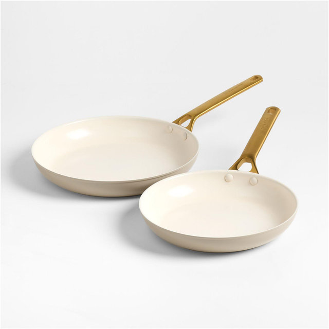 GreenPan ™ Reserve Pro Macadamia Ceramic Non-Stick Fry Pans, Set of 2