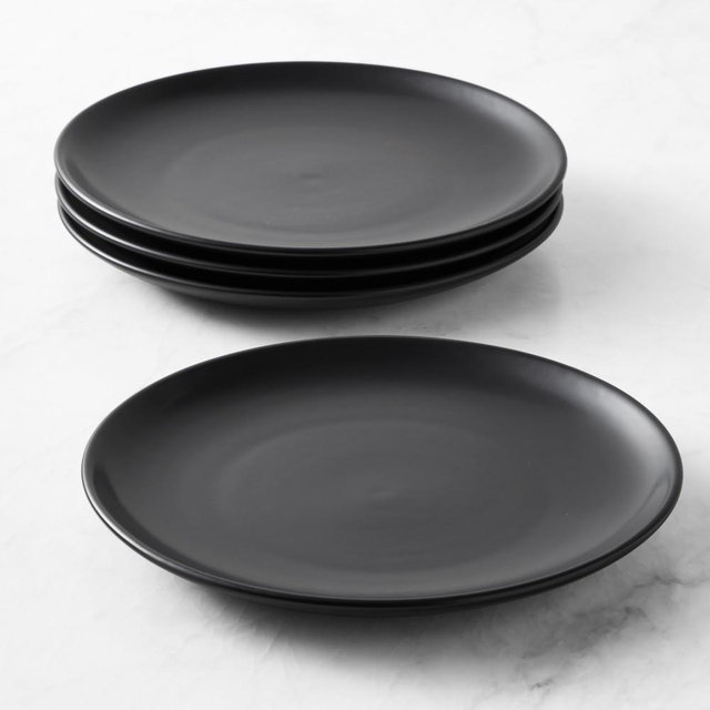 Open Kitchen by Williams Sonoma Matte Coupe Dinner Plates, Set of 8